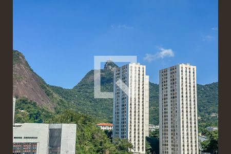 Varanda Vista de kitnet/studio para alugar com 1 quarto, 25m² em Laranjeiras, Rio de Janeiro