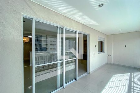 Varanda da Sala de apartamento à venda com 3 quartos, 112m² em Vila Regente Feijó, São Paulo