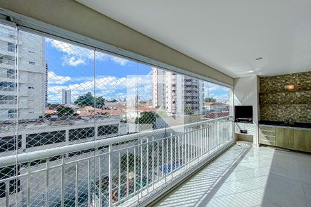 Varanda da Sala de apartamento à venda com 3 quartos, 112m² em Vila Regente Feijó, São Paulo