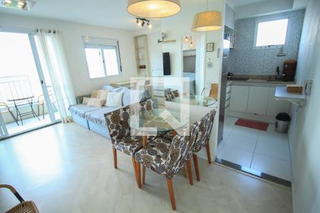 Sala de apartamento para alugar com 1 quarto, 49m² em Belém, São Paulo