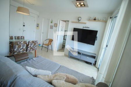 Sala de apartamento para alugar com 1 quarto, 49m² em Belém, São Paulo