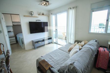 Sala de apartamento para alugar com 1 quarto, 49m² em Belém, São Paulo