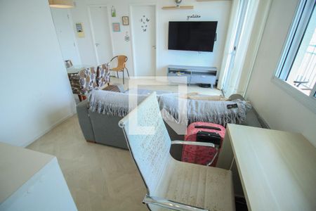 Sala de apartamento para alugar com 1 quarto, 49m² em Belém, São Paulo
