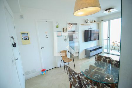 Sala de apartamento para alugar com 1 quarto, 49m² em Belém, São Paulo