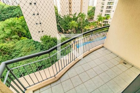 Varanda da Sala de apartamento para alugar com 3 quartos, 130m² em Vila Mascote, São Paulo