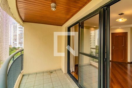 Varanda da Sala de apartamento para alugar com 3 quartos, 130m² em Vila Mascote, São Paulo
