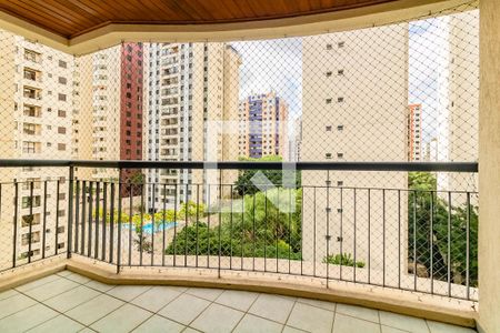 Varanda da Sala de apartamento para alugar com 3 quartos, 130m² em Vila Mascote, São Paulo