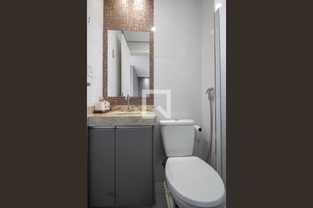 Banheiro  de kitnet/studio à venda com 1 quarto, 30m² em Vila Dom Pedro Ii, São Paulo