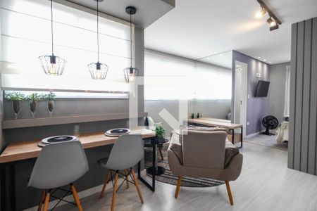 Cozinha de kitnet/studio à venda com 1 quarto, 30m² em Vila Dom Pedro Ii, São Paulo