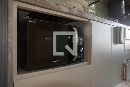 Cozinha de kitnet/studio para alugar com 1 quarto, 18m² em Vila Clementino, São Paulo