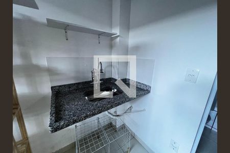 Cozinha de kitnet/studio para alugar com 1 quarto, 12m² em São Cristóvão, Rio de Janeiro