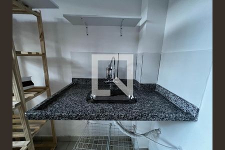 Cozinha de kitnet/studio para alugar com 1 quarto, 12m² em São Cristóvão, Rio de Janeiro