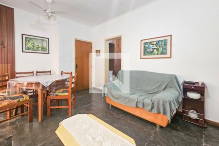 Sala de apartamento para alugar com 3 quartos, 70m² em Tortuga, Guarujá