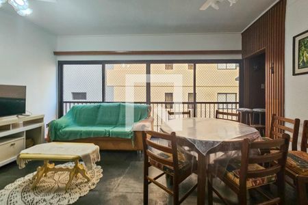 Sala de apartamento para alugar com 3 quartos, 70m² em Tortuga, Guarujá