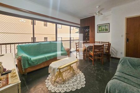 Sala de apartamento para alugar com 3 quartos, 70m² em Tortuga, Guarujá