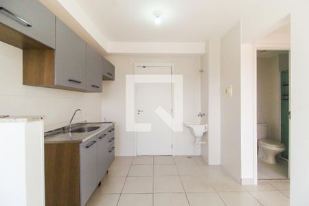 Sala/Cozinha de apartamento para alugar com 2 quartos, 32m² em Vila Nova Curuca, São Paulo