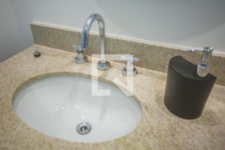 Lavabo de kitnet/studio para alugar com 1 quarto, 27m² em Vila Clementino, São Paulo