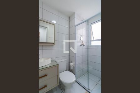 Banheiro Social de apartamento à venda com 2 quartos, 42m² em Parque Reboucas, São Paulo