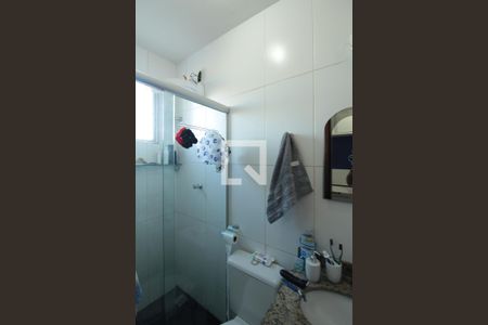 Banheiro da Suite de apartamento à venda com 3 quartos, 140m² em Jardim Leblon, Belo Horizonte