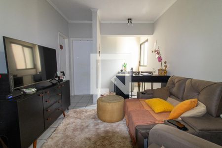 Sala de apartamento à venda com 1 quarto, 43m² em Vila Itapura, Campinas