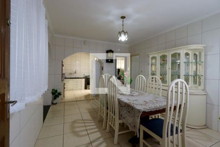 Sala de Jantar de casa à venda com 3 quartos, 250m² em Parque Erasmo Assunção, Santo André