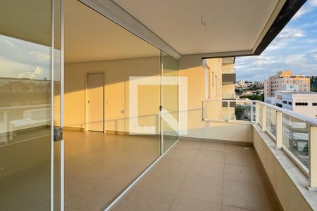 Varanda da Sala de apartamento à venda com 3 quartos, 113m² em São Paulo, Belo Horizonte