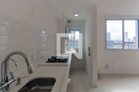 Sala/Cozinha de apartamento para alugar com 2 quartos, 38m² em Parque da Vila Prudente, São Paulo
