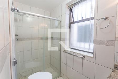 Banheiro da Suíte de apartamento à venda com 4 quartos, 188m² em Cidade Nova, Belo Horizonte