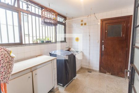 Área de Serviço de apartamento à venda com 4 quartos, 188m² em Cidade Nova, Belo Horizonte