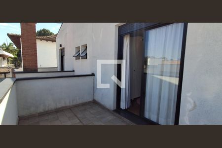 Sacada da Suíte 2 de casa à venda com 3 quartos, 330m² em Jardim Sao Caetano, São Caetano do Sul