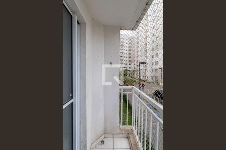 Varanda Sala de apartamento para alugar com 2 quartos, 64m² em Vila Nova Curuca, São Paulo