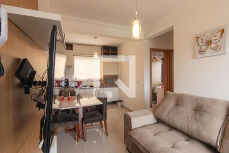 Sala de apartamento para alugar com 2 quartos, 45m² em Cruzeiro, São José dos Pinhais