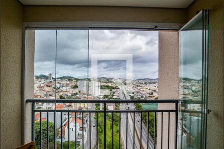 Varanda da Sala de apartamento à venda com 3 quartos, 85m² em Vila América, Santo André