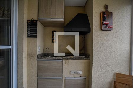 Varanda da Sala de apartamento à venda com 3 quartos, 85m² em Vila América, Santo André