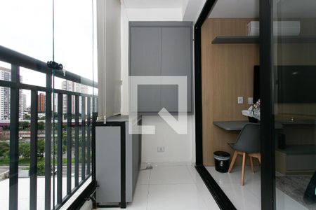 Varanda de kitnet/studio para alugar com 1 quarto, 30m² em Tatuapé, São Paulo