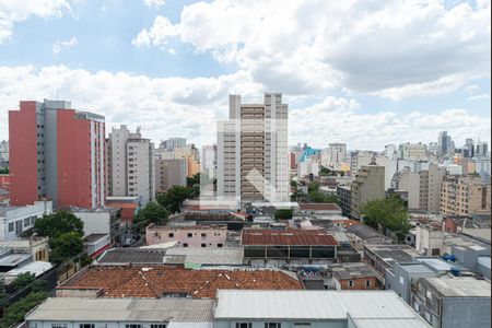 Vista do Quarto de apartamento para alugar com 1 quarto, 27m² em Bela Vista, São Paulo