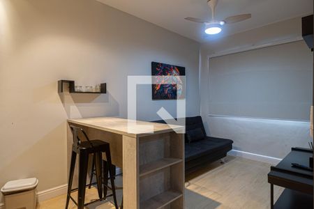 Sala de apartamento para alugar com 1 quarto, 27m² em Bela Vista, São Paulo