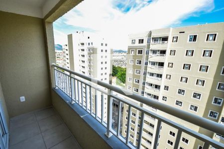 Varanda da Sala de apartamento à venda com 2 quartos, 50m² em Del Castilho, Rio de Janeiro