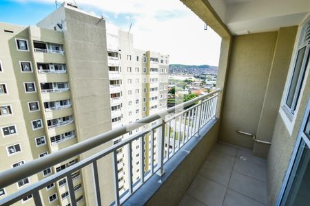 Varanda da Sala de apartamento à venda com 2 quartos, 50m² em Del Castilho, Rio de Janeiro
