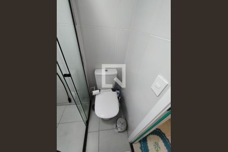 Banheiro de apartamento à venda com 1 quarto, 34m² em Vila Moinho Velho, São Paulo