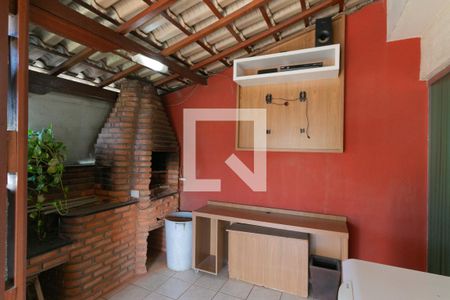 Varanda gourmet de apartamento à venda com 3 quartos, 120m² em Jaqueline, Belo Horizonte