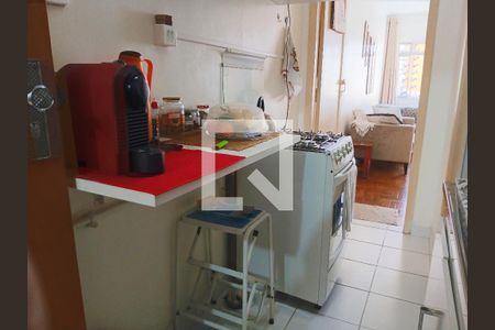 Cozinha de apartamento para alugar com 1 quarto, 30m² em Campos Elíseos, São Paulo