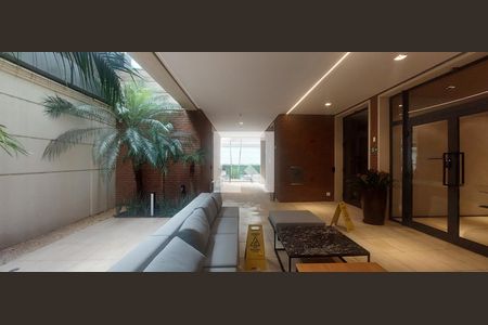 Área comum de apartamento para alugar com 3 quartos, 147m² em Vila Nova Conceição, São Paulo