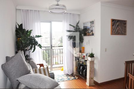Detalhe - Sala e Sala de Jantar de apartamento à venda com 2 quartos, 47m² em Vila Palmeiras, São Paulo