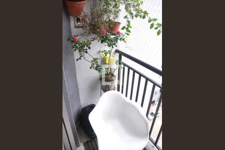 Detalhe - Varanda da Sala e Sala de Jantar de apartamento à venda com 2 quartos, 47m² em Vila Palmeiras, São Paulo