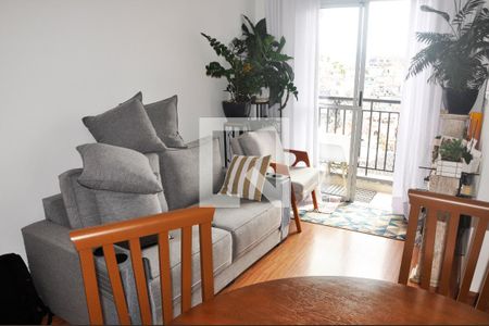 Detalhe - Sala e Sala de Jantar de apartamento à venda com 2 quartos, 47m² em Vila Palmeiras, São Paulo