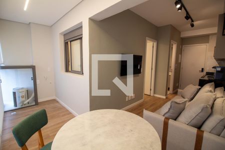 Sala  de apartamento para alugar com 1 quarto, 31m² em Chácara Santo Antônio (zona Sul), São Paulo
