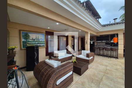 Varanda gourmet de casa de condomínio para alugar com 4 quartos, 350m² em Recreio dos Bandeirantes, Rio de Janeiro