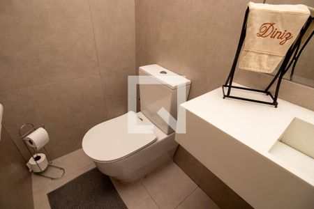 Lavabo de casa de condomínio à venda com 6 quartos, 320m² em Barra da Tijuca, Rio de Janeiro