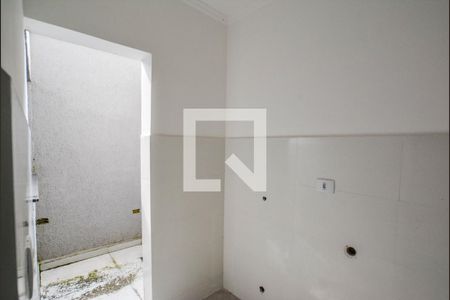 Área de Serviço de casa à venda com 2 quartos, 66m² em Vila Humaita, Santo André